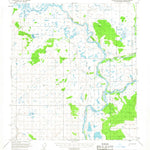 United States Geological Survey Talkeetna Mountains D-1, AK (1951, 63360-Scale) digital map