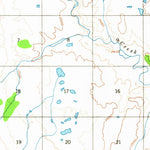 United States Geological Survey Talkeetna Mountains D-1, AK (1951, 63360-Scale) digital map