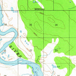 United States Geological Survey Talkeetna Mountains D-1, AK (1951, 63360-Scale) digital map