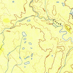 United States Geological Survey Talkeetna Mountains D-1, AK (1952, 63360-Scale) digital map