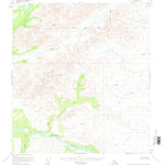 United States Geological Survey Talkeetna Mountains D-2, AK (1951, 63360-Scale) digital map