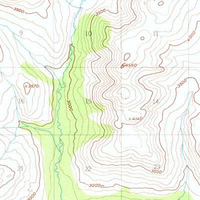 United States Geological Survey Talkeetna Mountains D-2, AK (1951, 63360-Scale) digital map