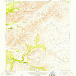 United States Geological Survey Talkeetna Mountains D-2, AK (1952, 63360-Scale) digital map