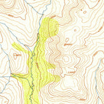 United States Geological Survey Talkeetna Mountains D-2, AK (1952, 63360-Scale) digital map