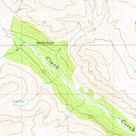 United States Geological Survey Talkeetna Mountains D-4, AK (1951, 63360-Scale) digital map