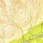 United States Geological Survey Talkeetna Mountains D-5, AK (1951, 63360-Scale) digital map
