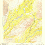 United States Geological Survey Talkeetna Mountains D-6, AK (1952, 63360-Scale) digital map