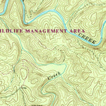 United States Geological Survey Talking Rock, GA (1971, 24000-Scale) digital map
