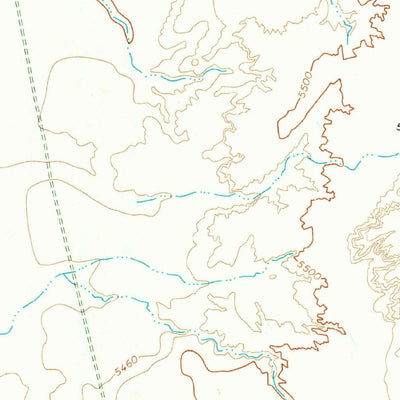 United States Geological Survey Tall Mesa, AZ (1968, 24000-Scale) digital map