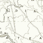 United States Geological Survey Tall Tree Mesa, AZ (1955, 24000-Scale) digital map