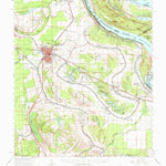 United States Geological Survey Talla Bena, LA-MS (1965, 62500-Scale) digital map