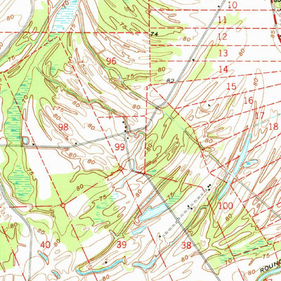 United States Geological Survey Talla Bena, LA-MS (1965, 62500-Scale) digital map