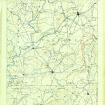 United States Geological Survey Talladega, AL (1890, 125000-Scale) digital map