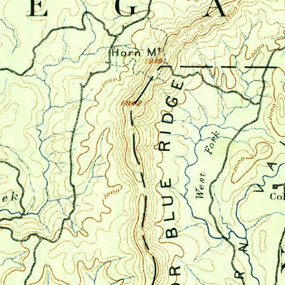 United States Geological Survey Talladega, AL (1890, 125000-Scale) digital map