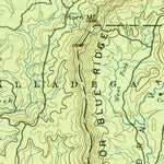 United States Geological Survey Talladega, AL (1892, 125000-Scale) digital map