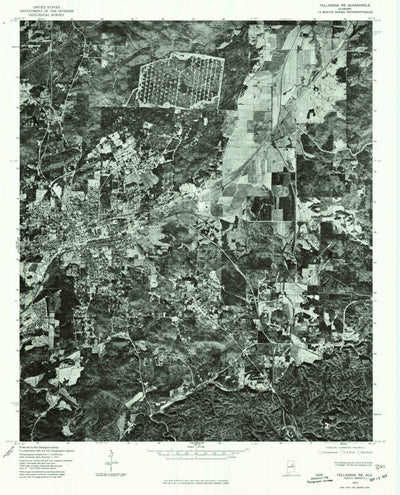 United States Geological Survey Talladega, AL (1975, 24000-Scale) digital map