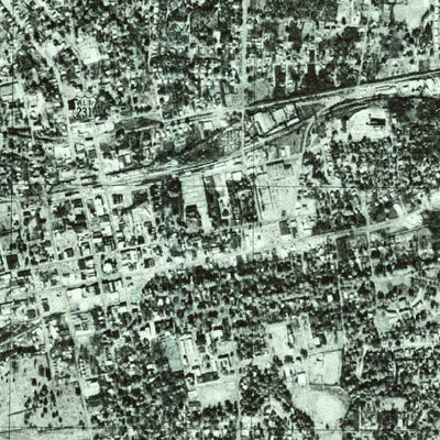 United States Geological Survey Talladega, AL (1975, 24000-Scale) digital map