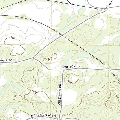 United States Geological Survey Talladega, AL (2021, 24000-Scale) digital map