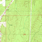 United States Geological Survey Talladega Springs, AL (1979, 24000-Scale) digital map