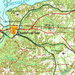 United States Geological Survey Tallahassee, FL-GA-AL (1954, 250000-Scale) digital map