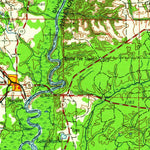 United States Geological Survey Tallahassee, FL-GA-AL (1960, 250000-Scale) digital map