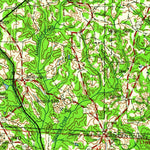United States Geological Survey Tallahassee, FL-GA-AL (1960, 250000-Scale) digital map
