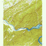 United States Geological Survey Tallassee, TN (1941, 24000-Scale) digital map
