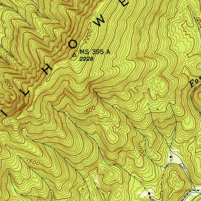 United States Geological Survey Tallassee, TN (1942, 24000-Scale) digital map