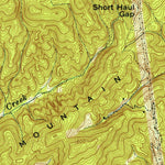 United States Geological Survey Tallassee, TN (1942, 24000-Scale) digital map
