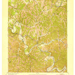 United States Geological Survey Tallega, KY (1952, 24000-Scale) digital map