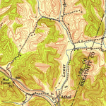 United States Geological Survey Tallega, KY (1952, 24000-Scale) digital map
