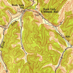 United States Geological Survey Tallega, KY (1952, 24000-Scale) digital map