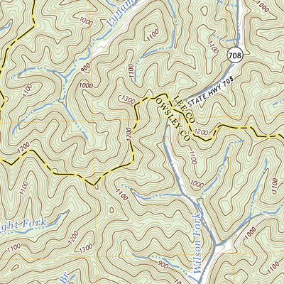 United States Geological Survey Tallega, KY (2022, 24000-Scale) digital map