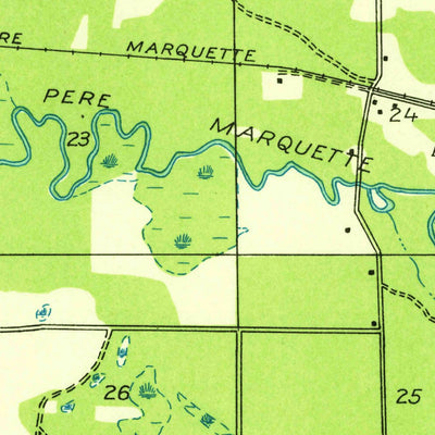 United States Geological Survey Tallman, MI (1931, 31680-Scale) digital map
