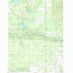 United States Geological Survey Tallman, MI (1987, 24000-Scale) digital map