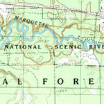 United States Geological Survey Tallman, MI (1987, 24000-Scale) digital map