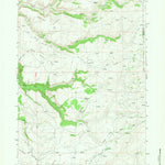 United States Geological Survey Tallon Spring, WY (1966, 24000-Scale) digital map
