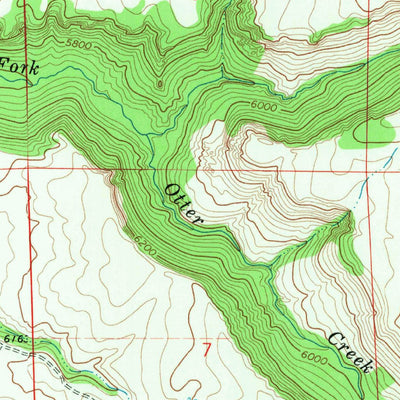 United States Geological Survey Tallon Spring, WY (1966, 24000-Scale) digital map