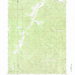 United States Geological Survey Tallowbox Mountain, OR (1983, 24000-Scale) digital map