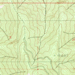 United States Geological Survey Tallowbox Mountain, OR (1983, 24000-Scale) digital map