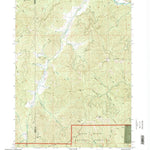 United States Geological Survey Tallowbox Mountain, OR (1996, 24000-Scale) digital map