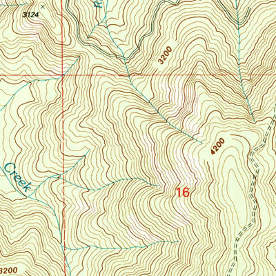United States Geological Survey Tallowbox Mountain, OR (1996, 24000-Scale) digital map