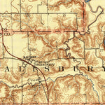 United States Geological Survey Tallula, IL (1909, 62500-Scale) digital map