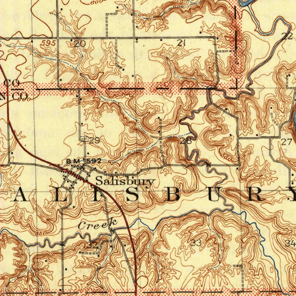 Tallula, IL (1909, 62500Scale) Map by United States Geological Survey