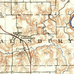 United States Geological Survey Tallula, IL (1940, 62500-Scale) digital map