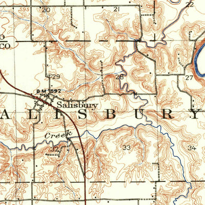 United States Geological Survey Tallula, IL (1940, 62500-Scale) digital map