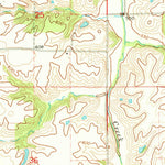 United States Geological Survey Tallula, IL (1971, 24000-Scale) digital map
