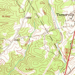 United States Geological Survey Tallulah Falls, GA (1953, 24000-Scale) digital map