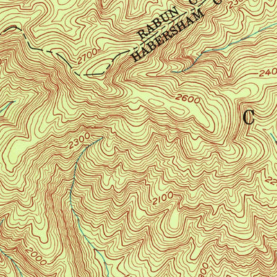 United States Geological Survey Tallulah Falls, GA (1953, 24000-Scale) digital map