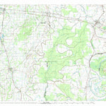 United States Geological Survey Tallulah, LA-MS (1982, 100000-Scale) digital map